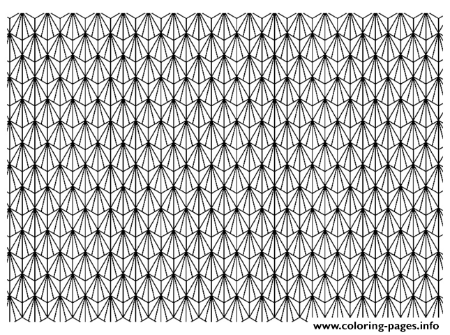 Zen Anti Stress Adult Repetition  coloring